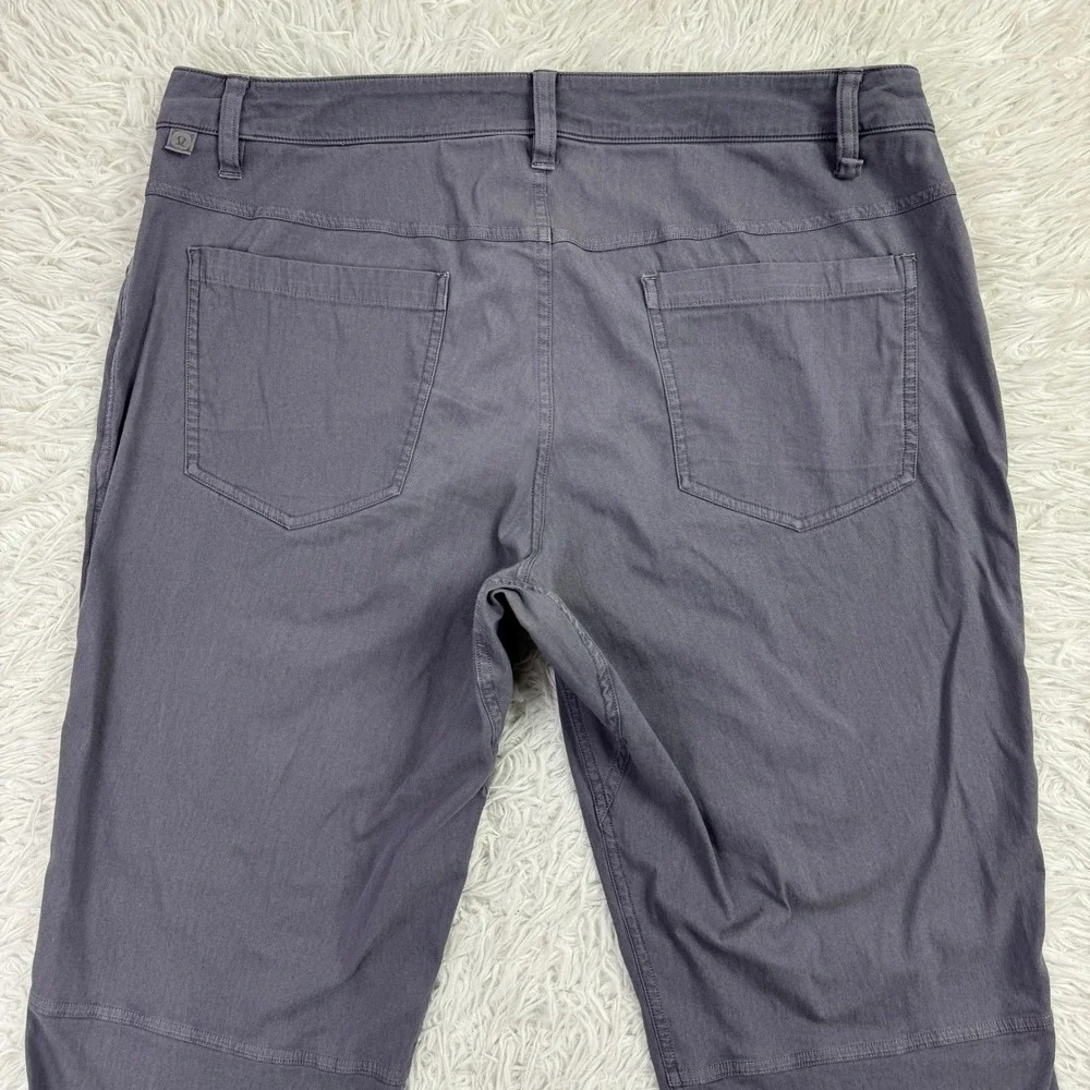 Lululemon Pants Mens‎ 32 Blue Garment Dyed ABC Slim Fit Tapered Leg Pockets